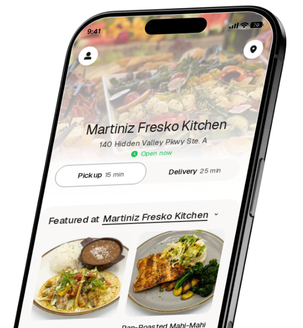 Martiniz Fresko Kitchen app preview