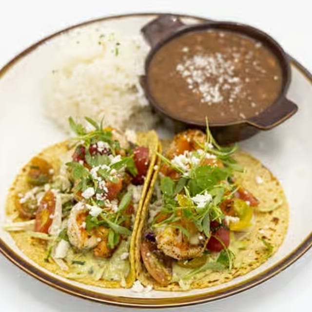 Shrimp Tacos.