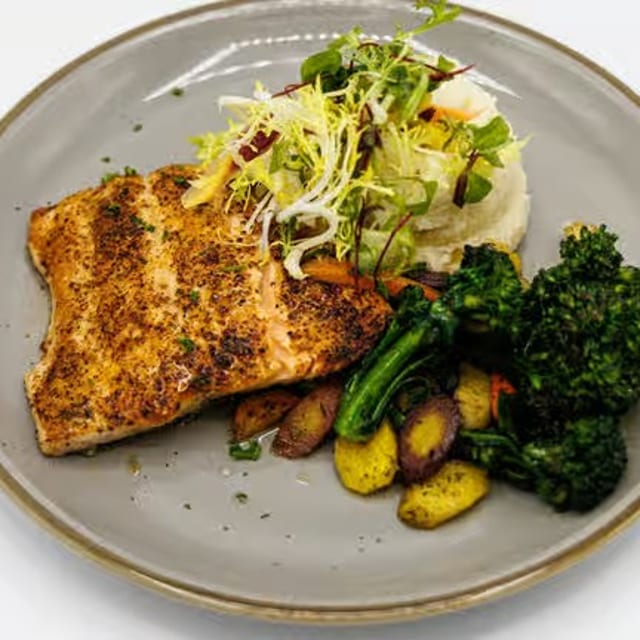 Pan-Roasted Mahi-Mahi.