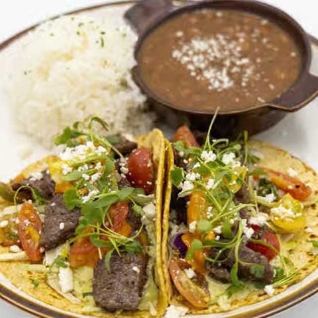 Steak Tacos.